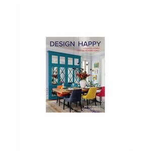 NEW GIBBS SMITH design happy in blue multi